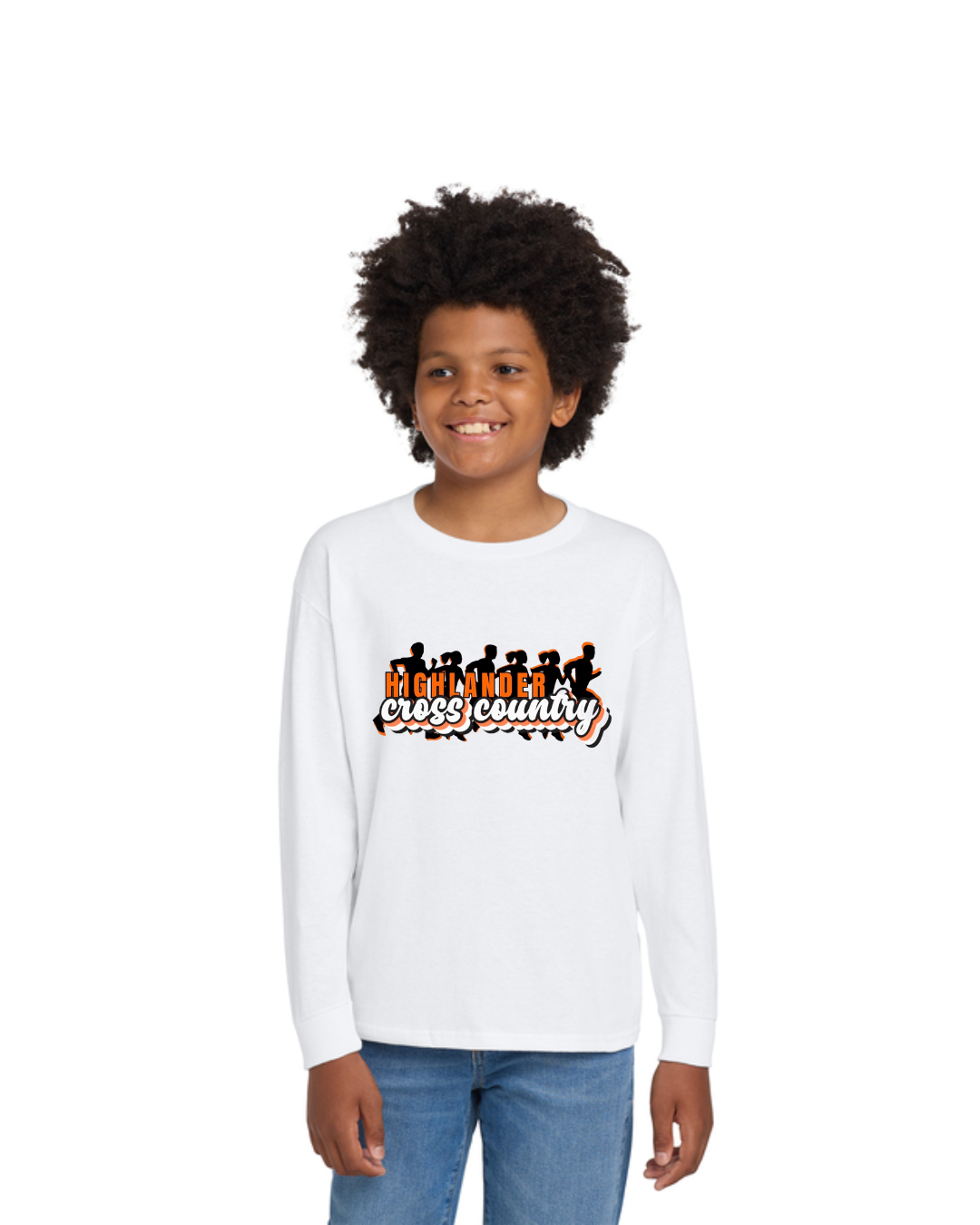 Youth White Long Sleeve **PREORDER**