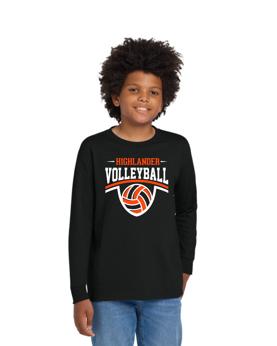 YOUTH Long Sleeve Black Shirt *PREORDER*