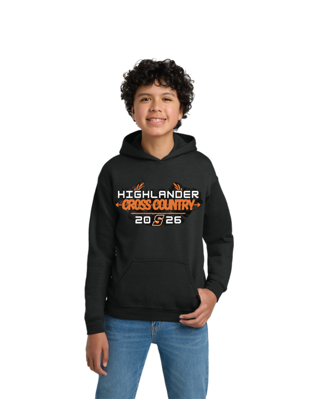 Youth Black Hooded Sweatshirt **PREORDER**