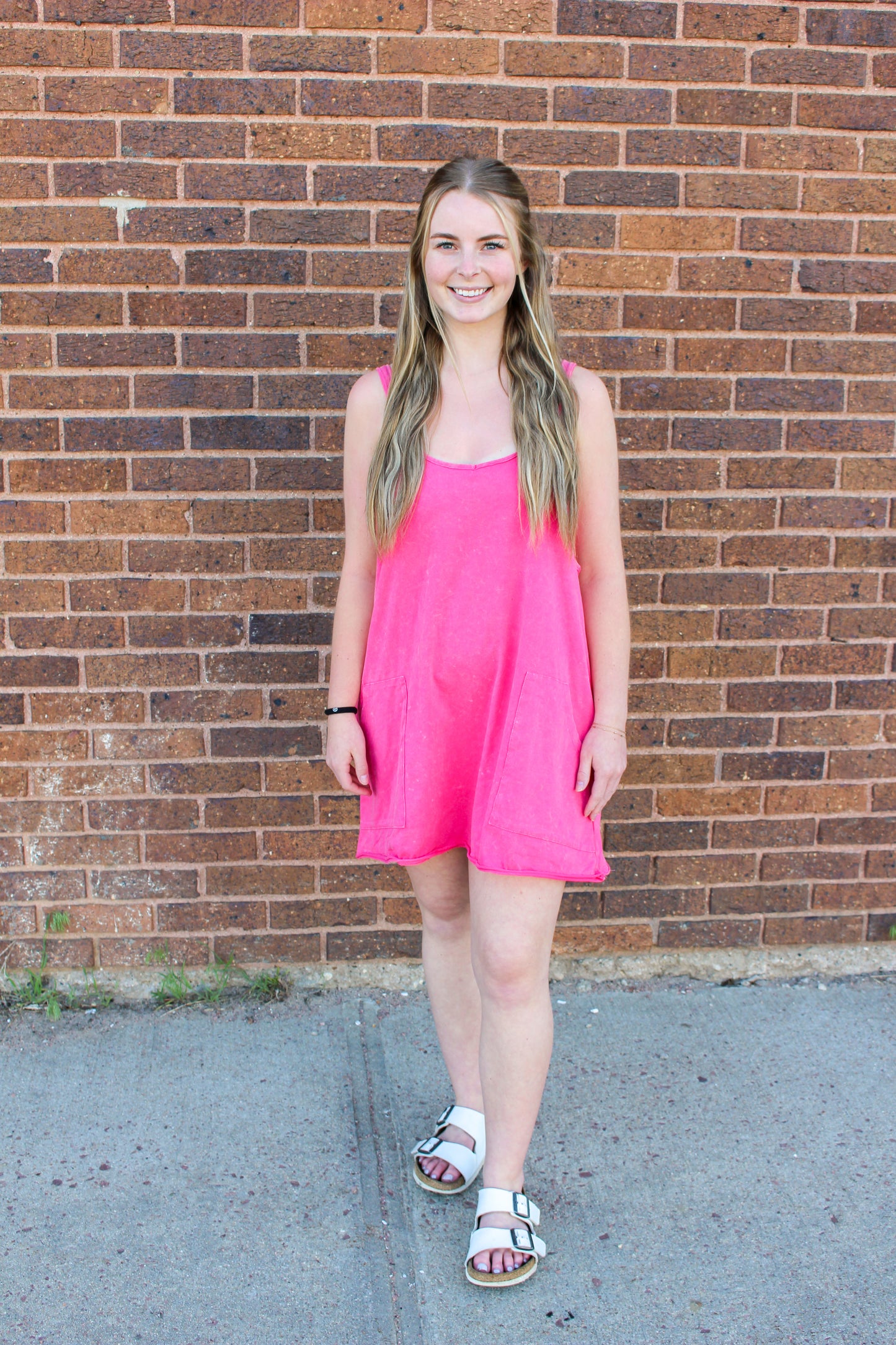 Ray of Sunshine Active Dress (Pink)