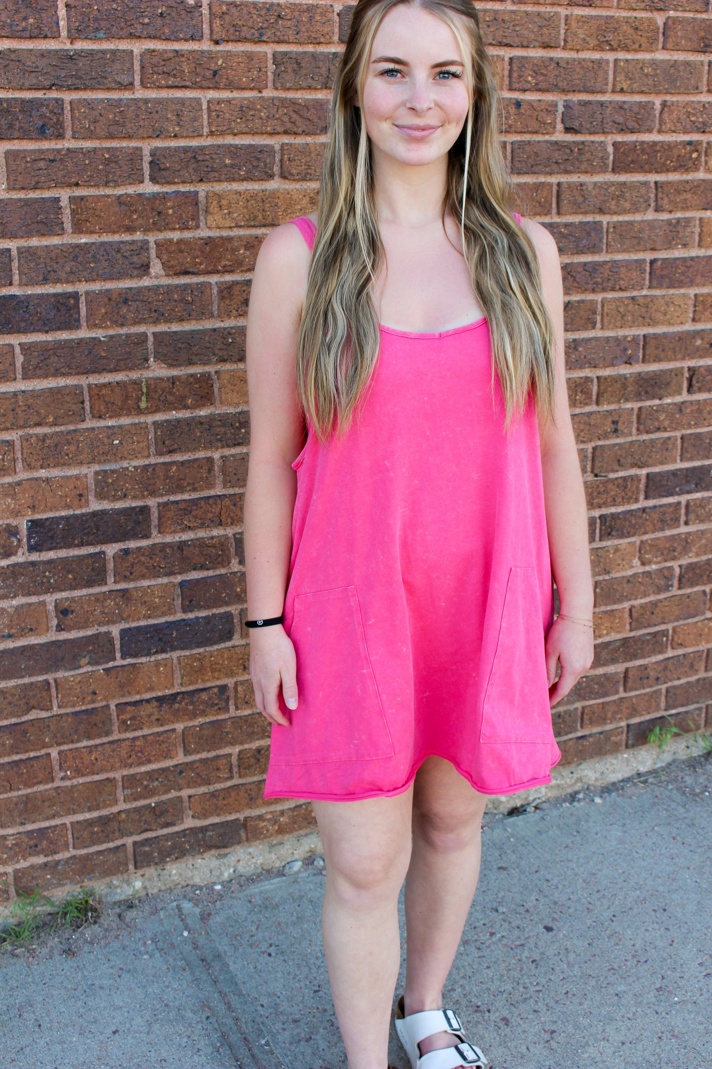 Ray of Sunshine Active Dress (Pink)
