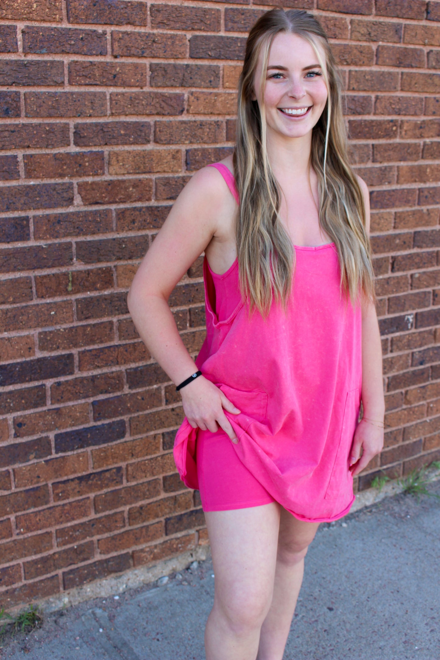 Ray of Sunshine Active Dress (Pink)