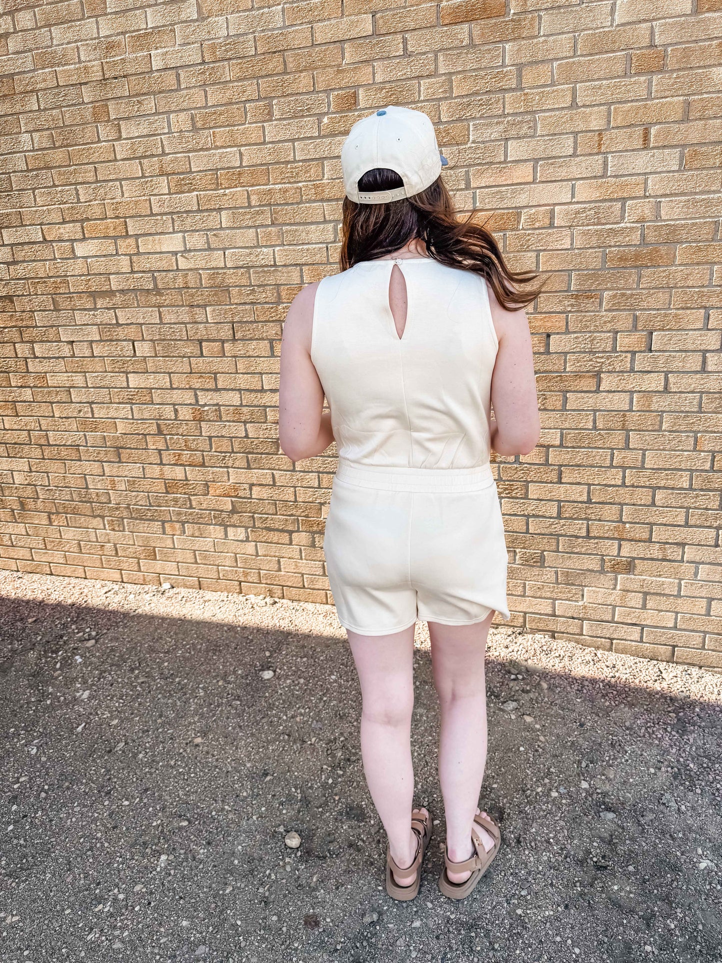 Shining Bright Romper (Cream)