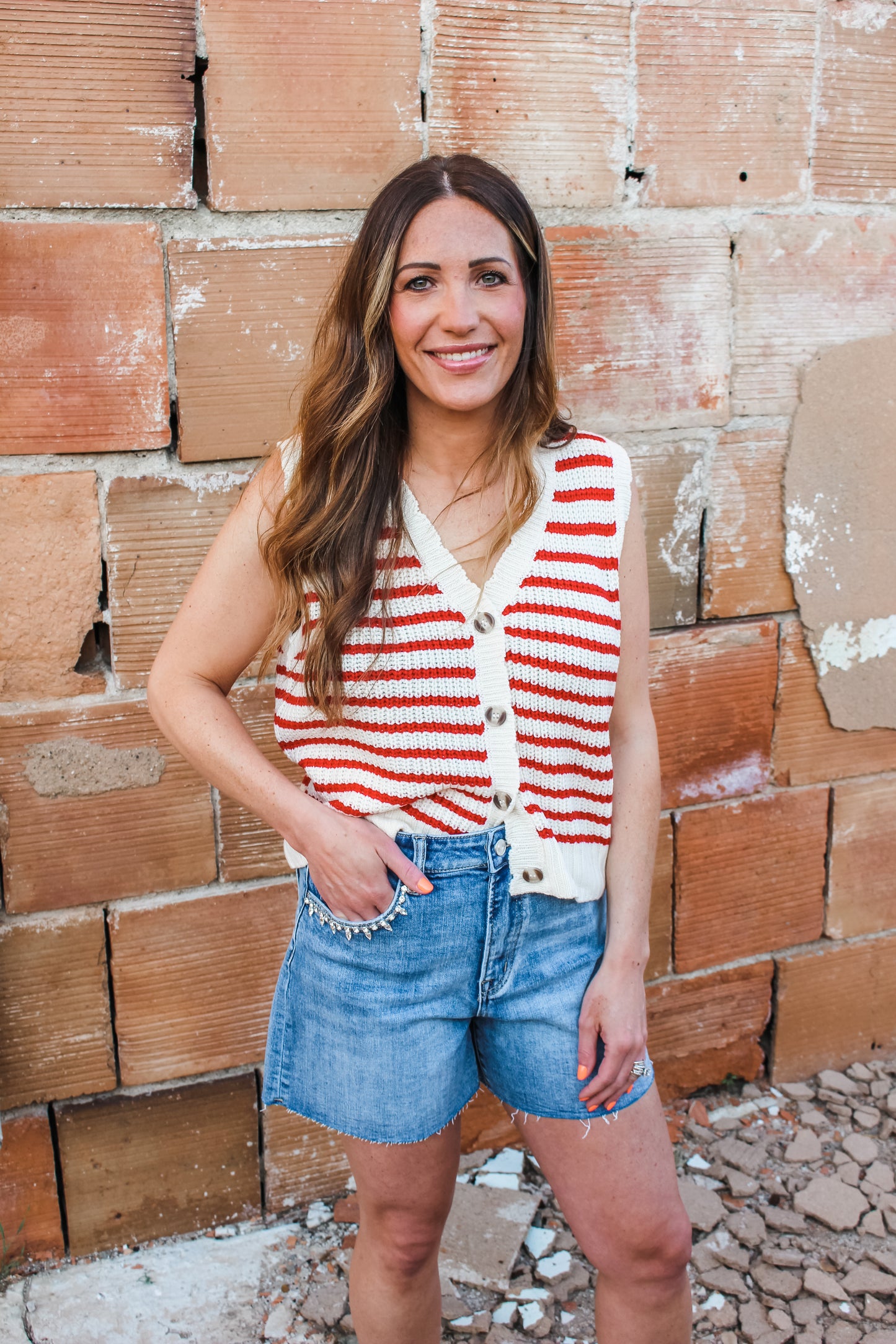 Americana Knit Vest