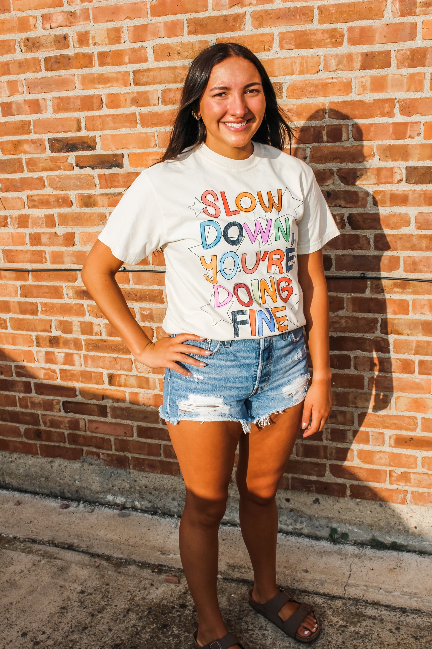 You're Doing Fine Graphic Tee (S-XL)