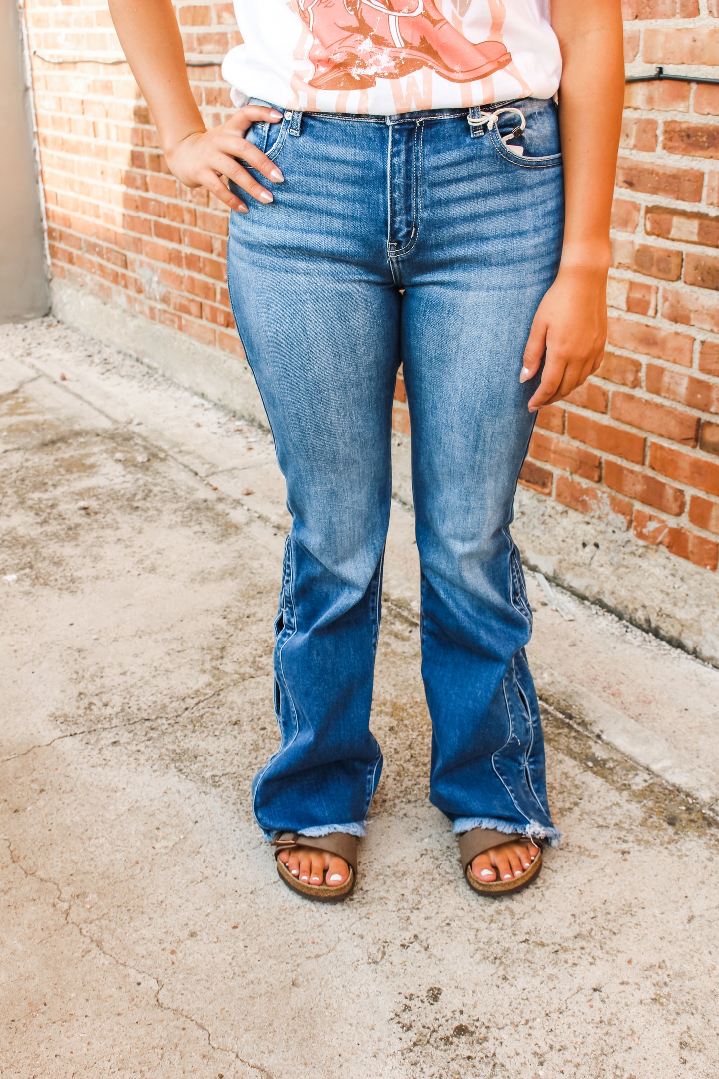Sage Wide Leg Jeans