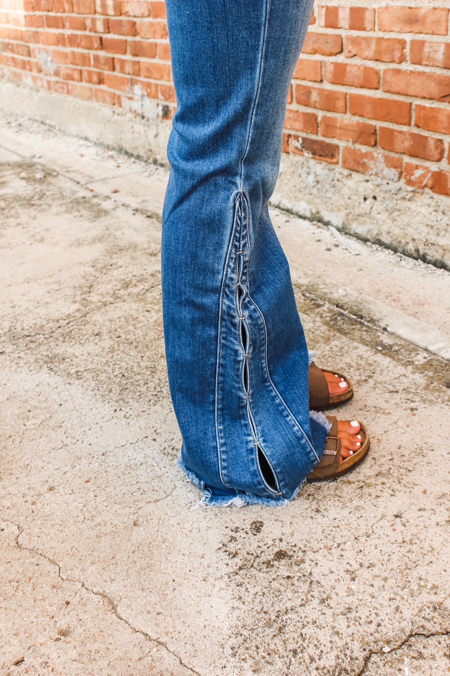 Sage Wide Leg Jeans
