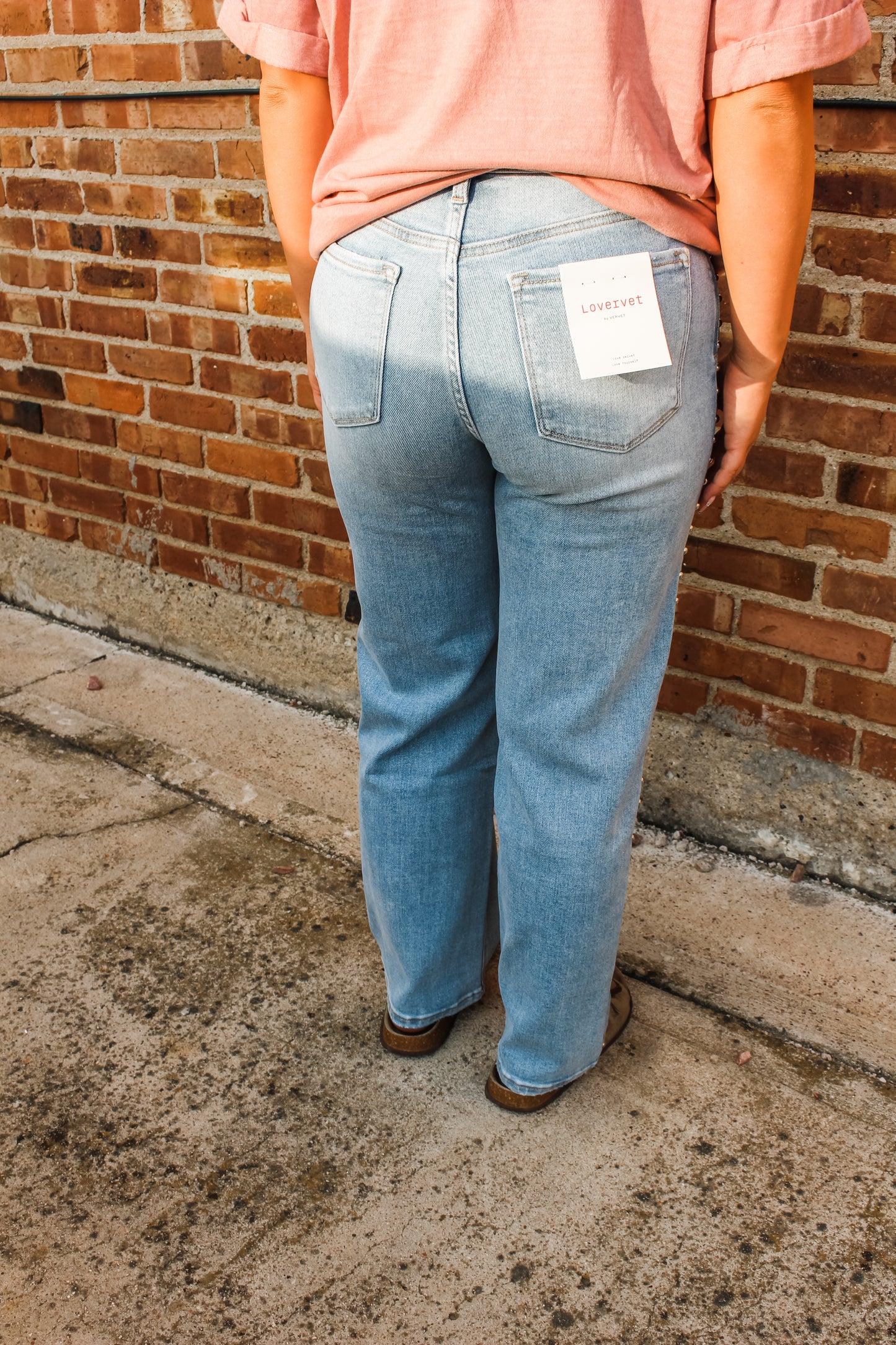Macie Stud Embellished Jeans