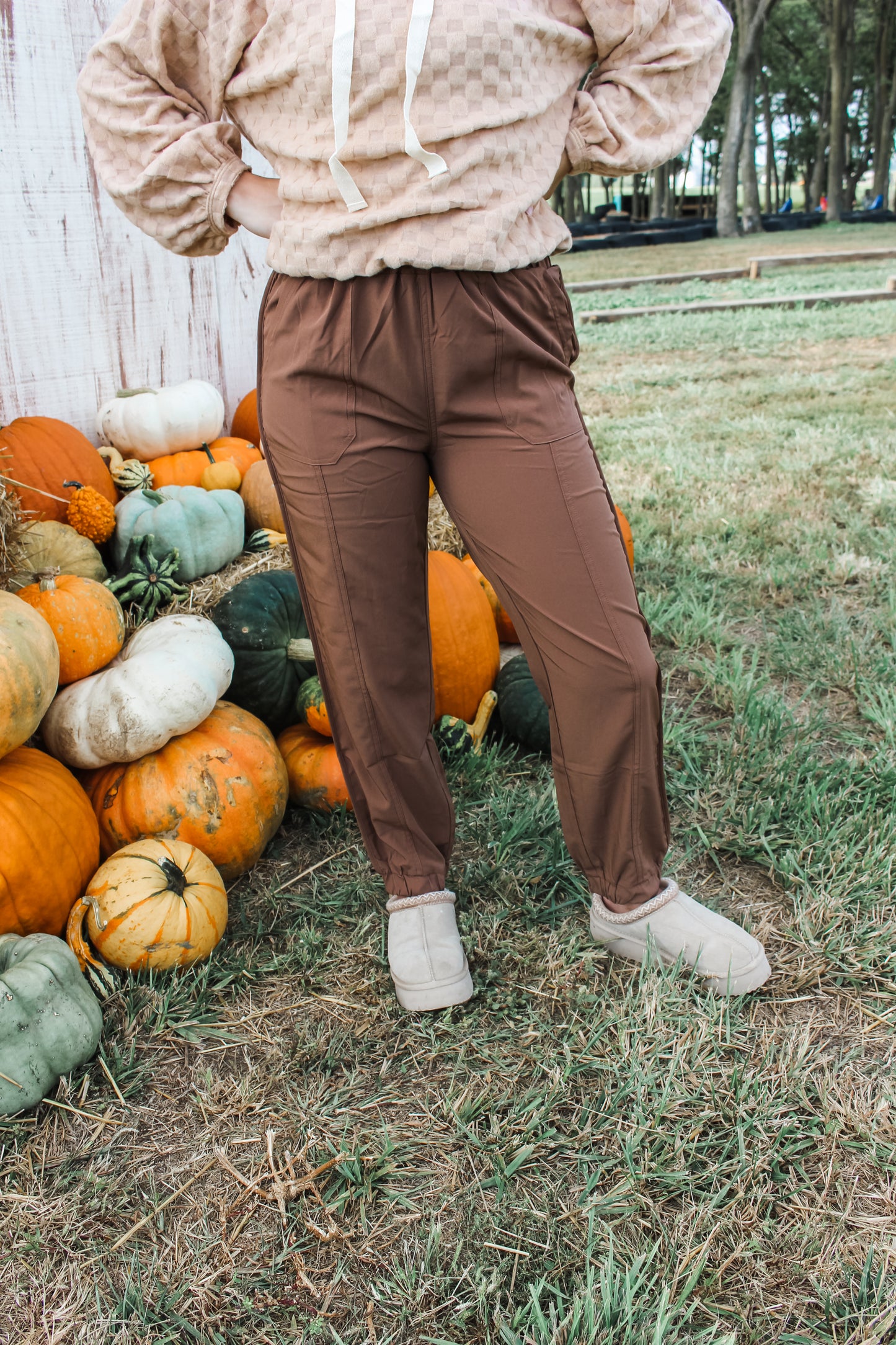 Easy Does It Joggers (Chocolate)