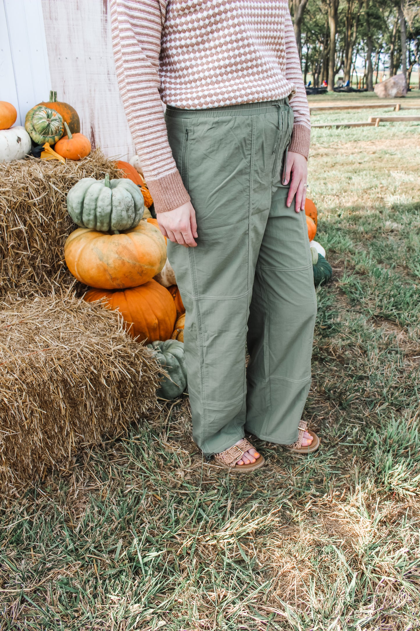 On Cloud Nine Pants (Olive)