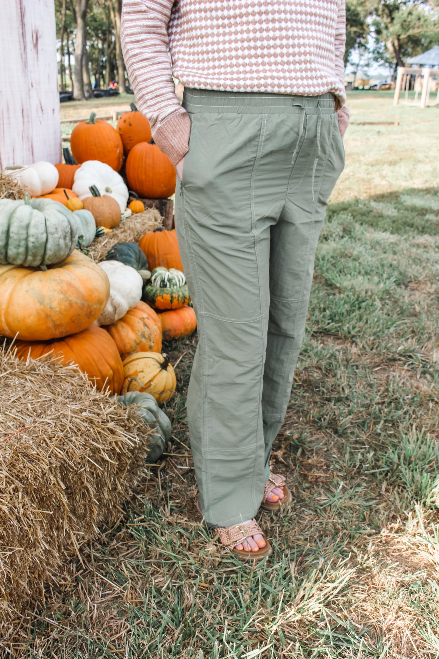 On Cloud Nine Pants (Olive)