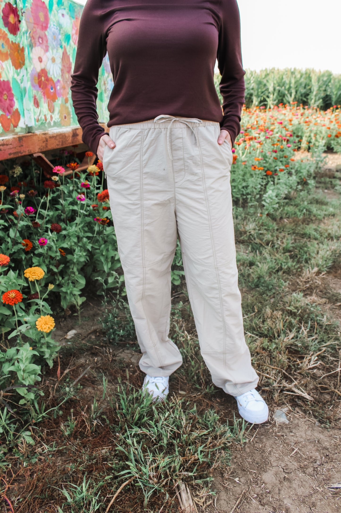 On Cloud Nine Pants (Taupe)