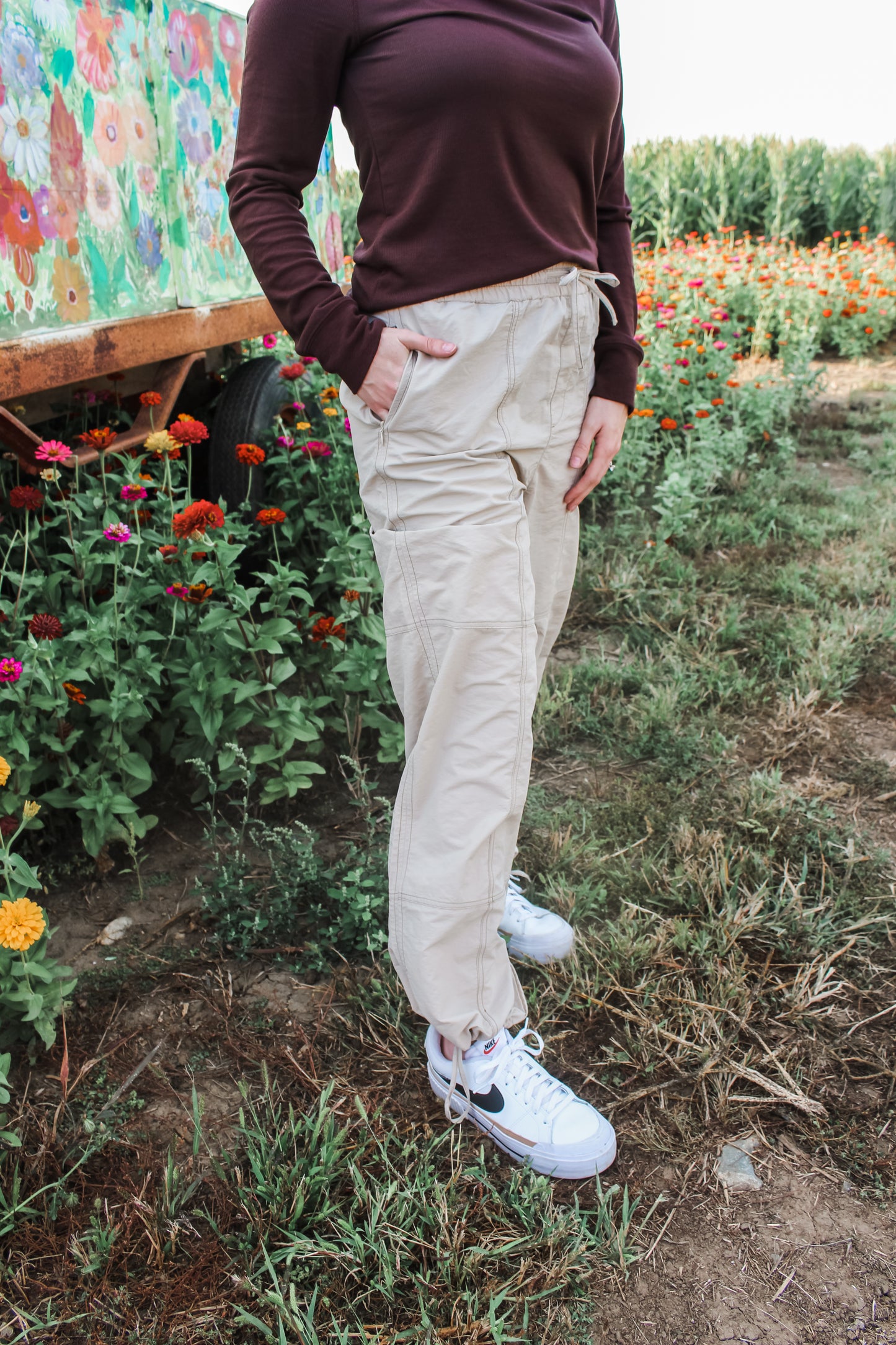 On Cloud Nine Pants (Taupe)