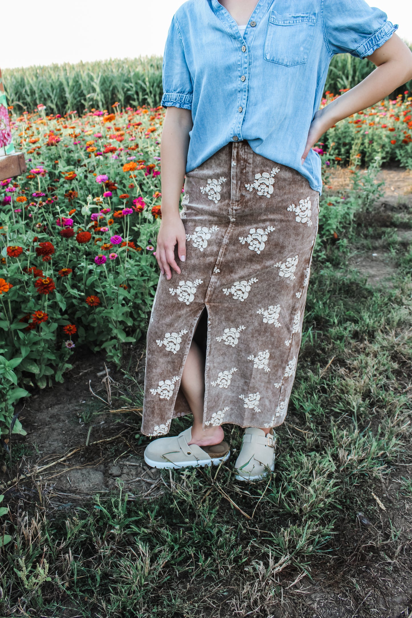 Feeling Like Fall Skirt