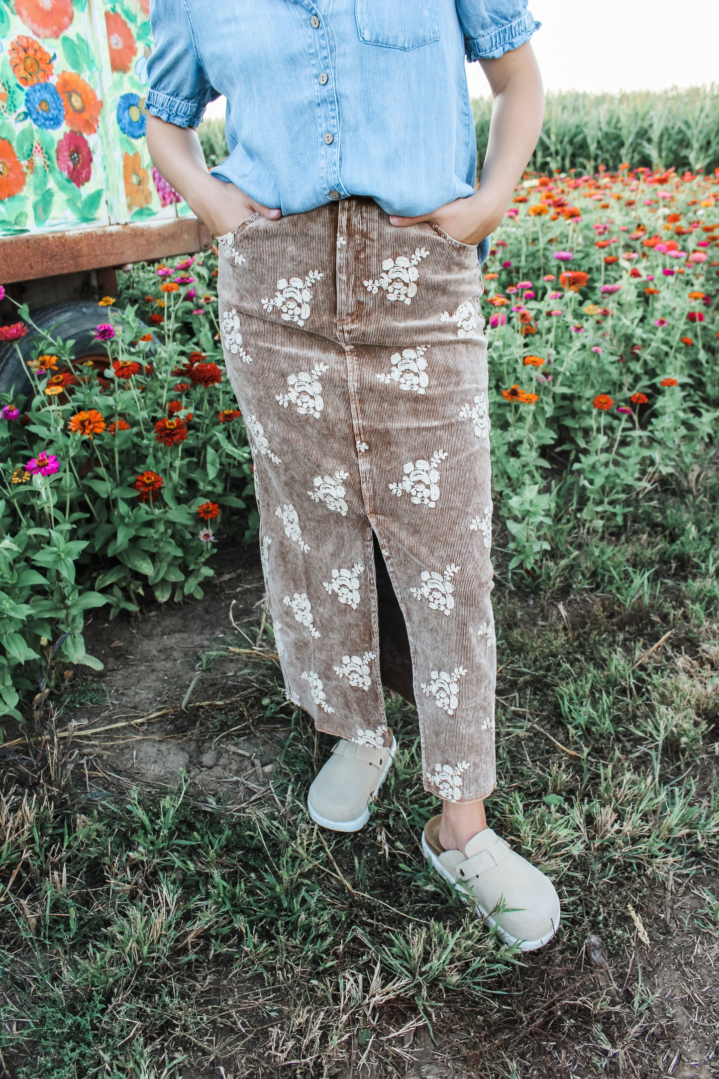 Feeling Like Fall Skirt