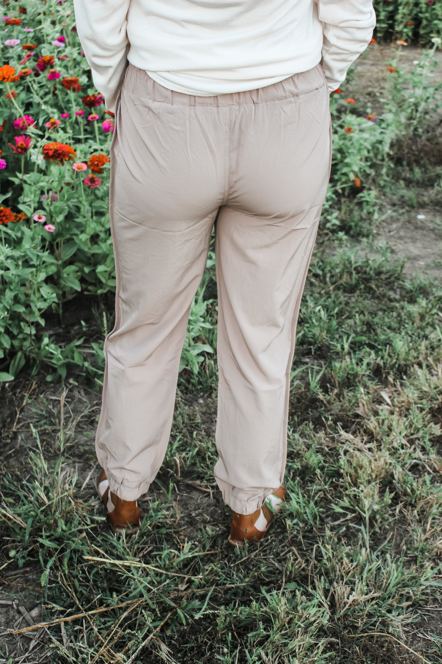 Easy Does It Joggers (Taupe)