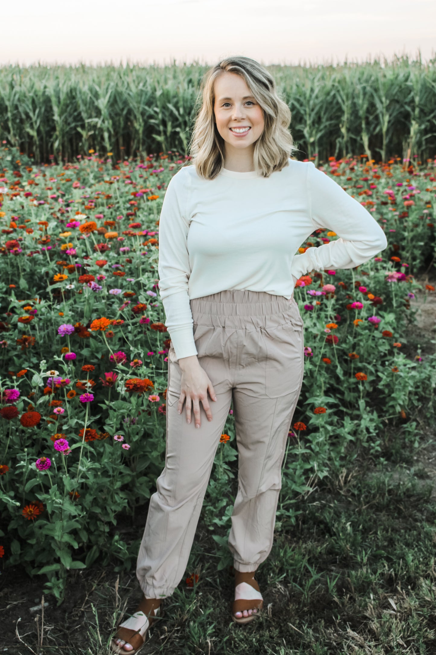 Easy Does It Joggers (Taupe)