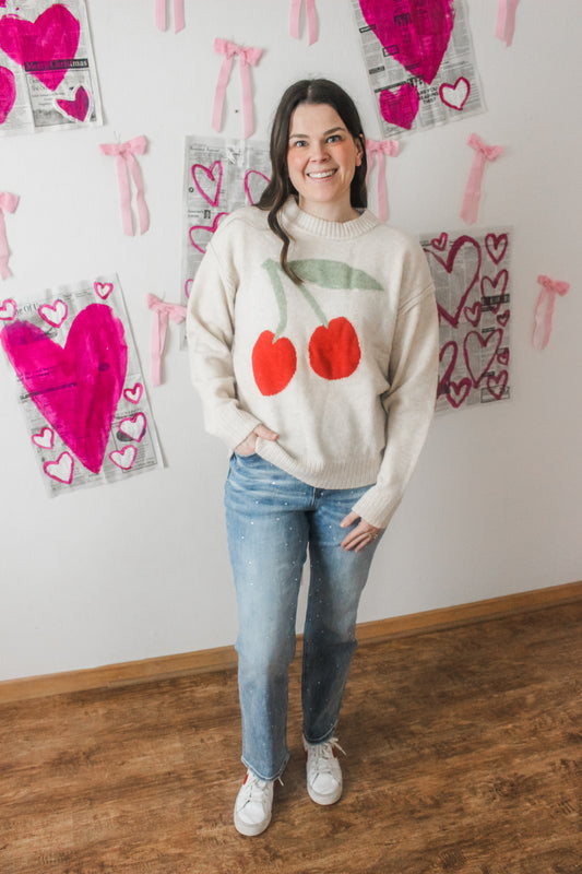 Cherry Sweater