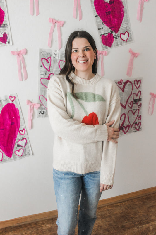 Cherry Sweater