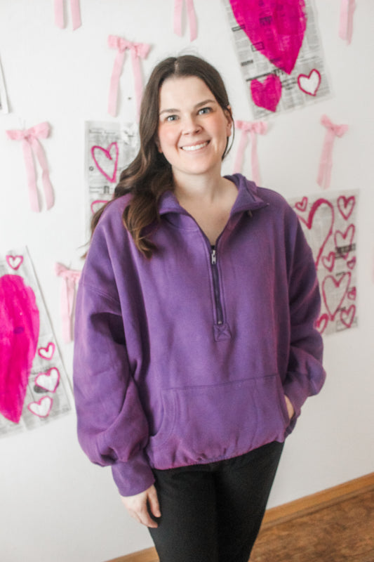 Easy Going Hoodie (Purple)