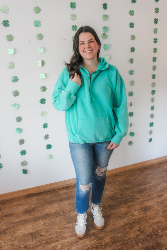 Easy Going Hoodie (Green)