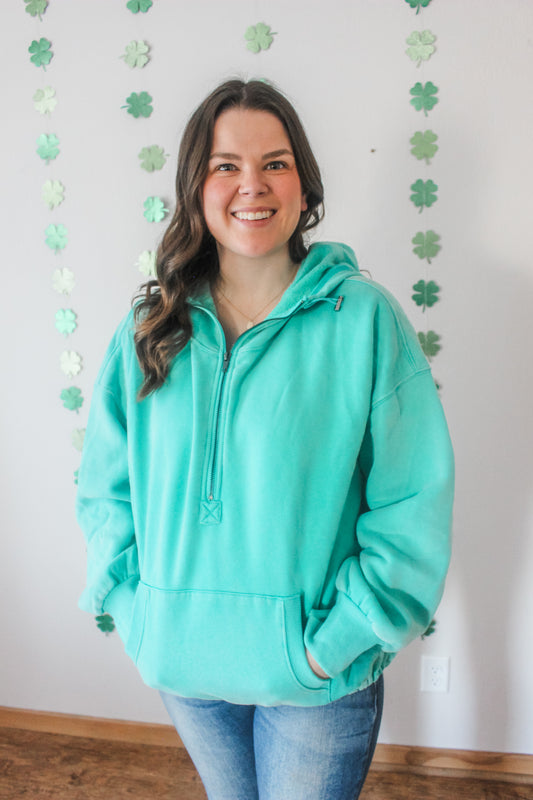 Easy Going Hoodie (Green)