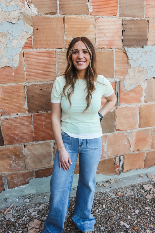 The Perfect Day Top (Lime)