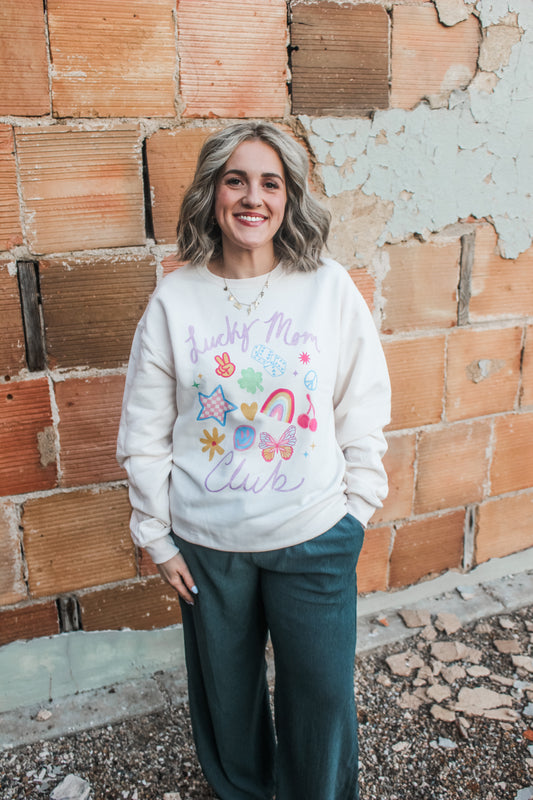 Lucky Mama Crewneck