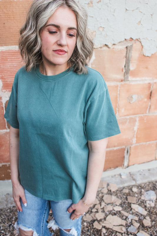 Sunshine Tee (Teal)