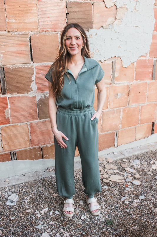 Running Late Jumpsuit
