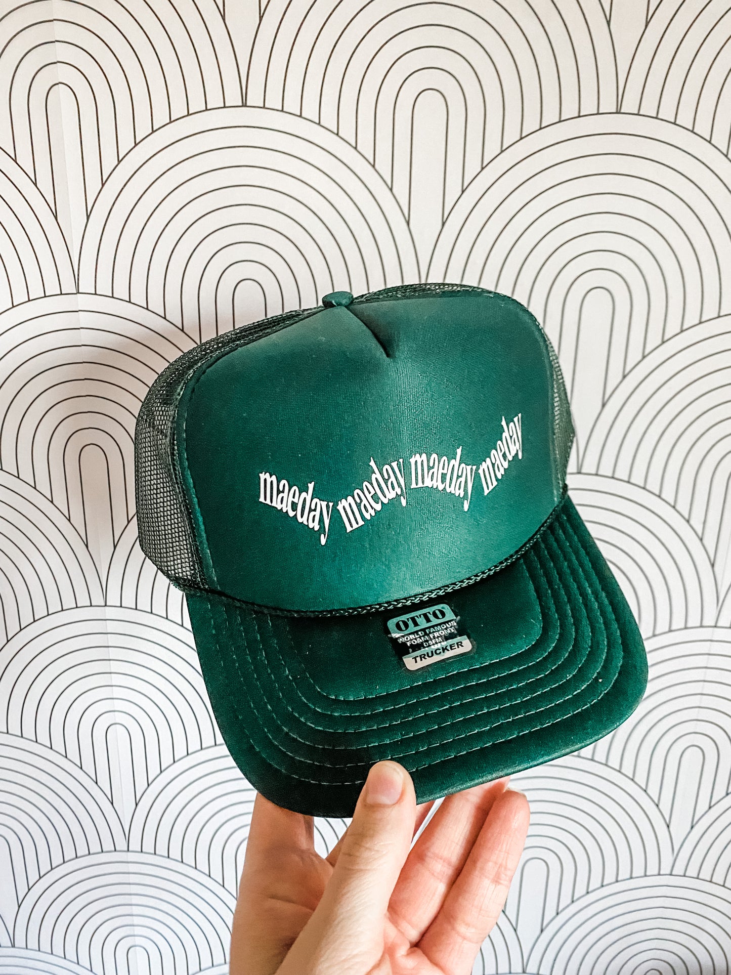 Maeday Trucker Hat (Green)