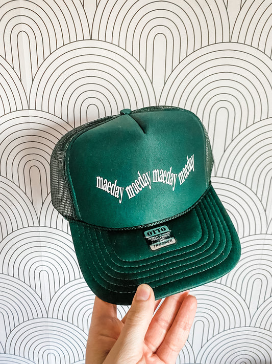 Maeday Trucker Hat (Green)