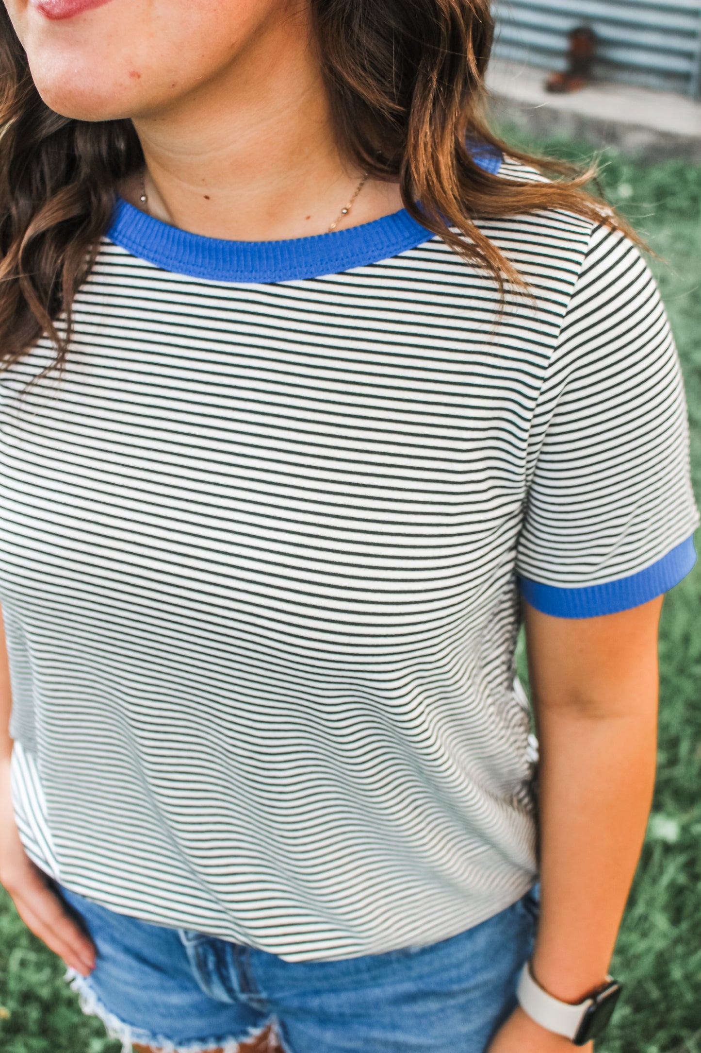 Stars + Stripes Tee (Royal) (S-XL)