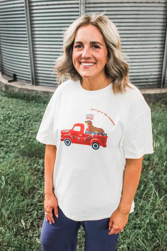 Let's Go to the Fireworks Tee