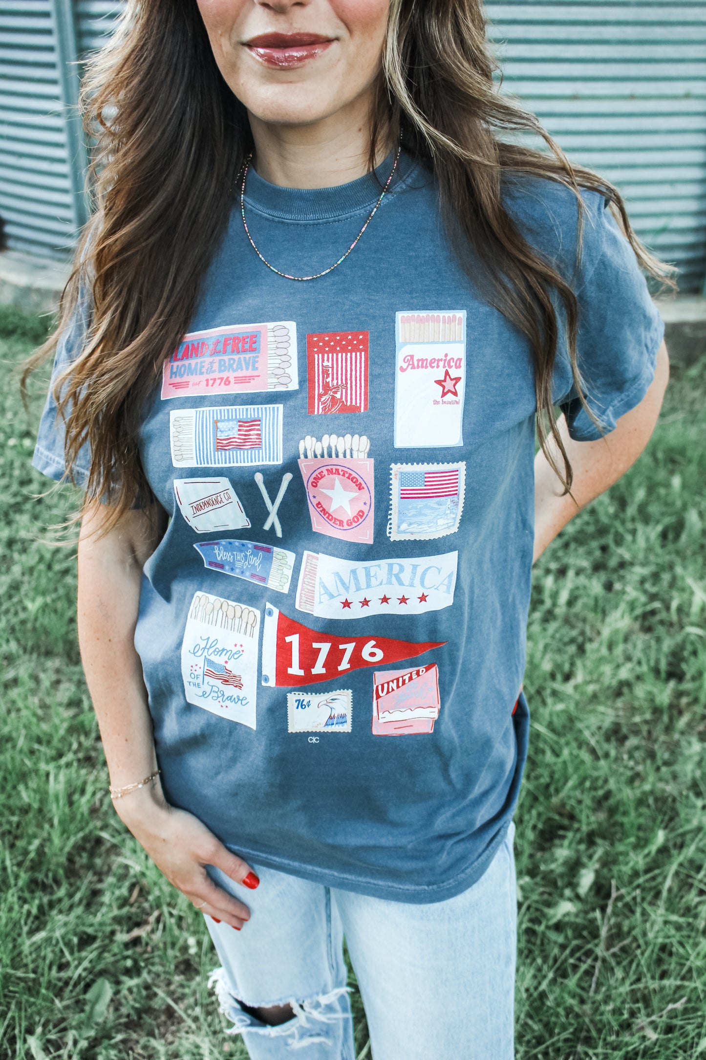 4th of July Matchbox Tee