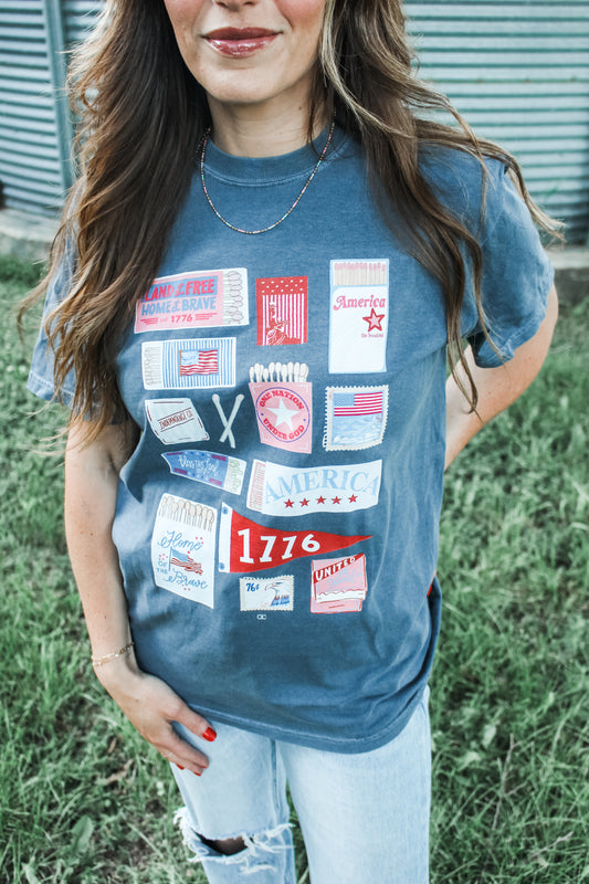 4th of July Matchbox Tee
