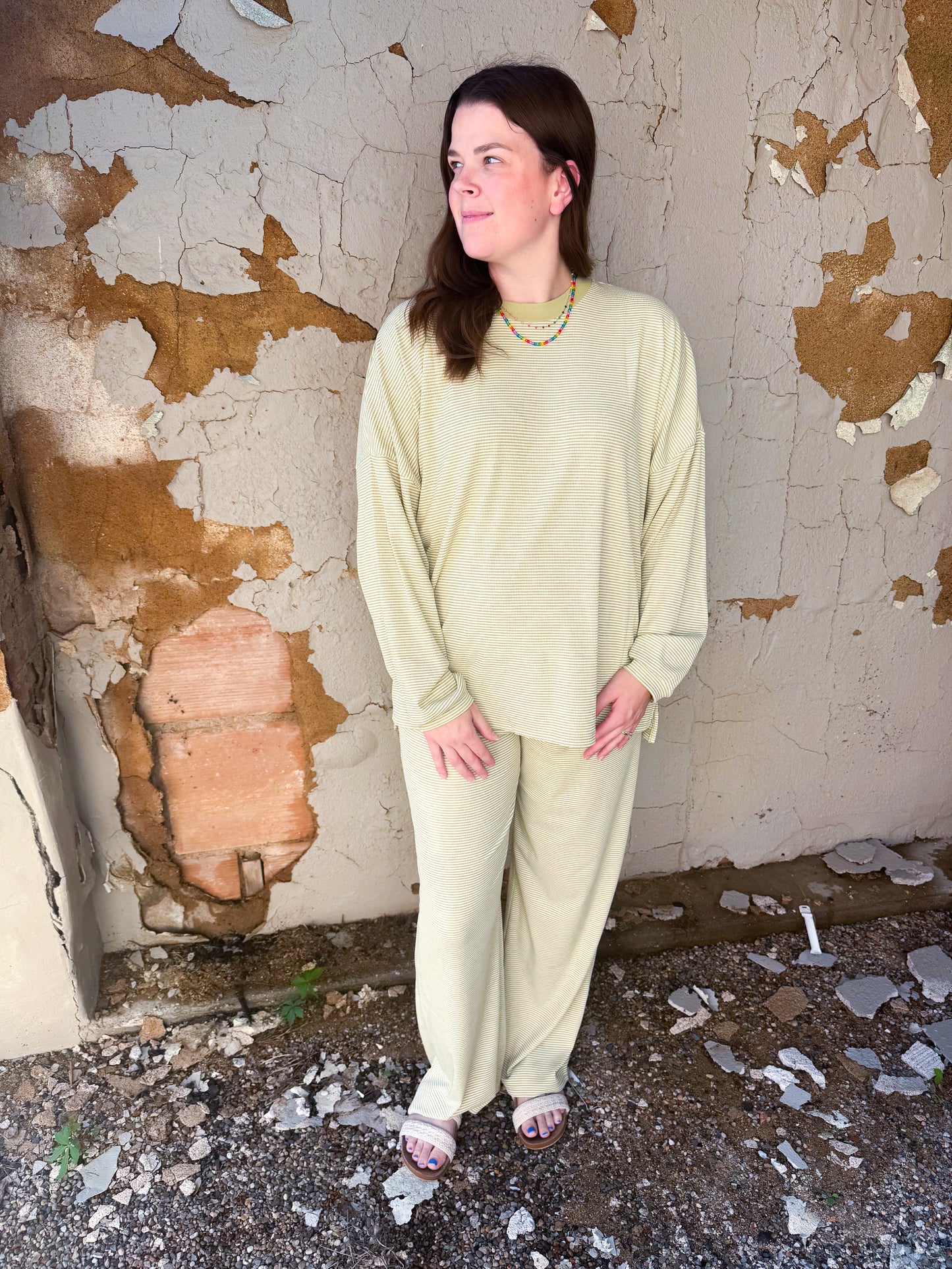 In Between Pants (Lime)