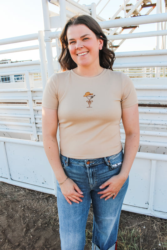 Cowboy Martini Top