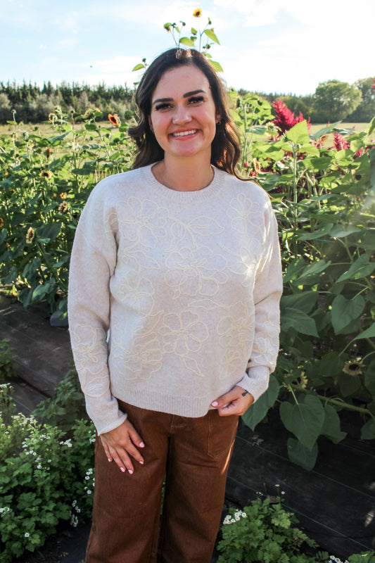Autumn Bloom Sweater