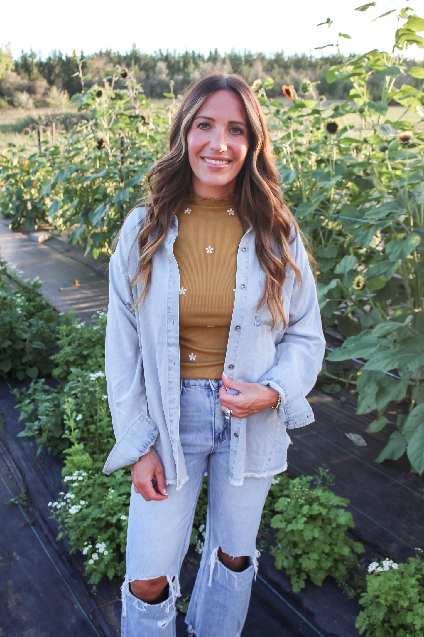 Denim Days Top