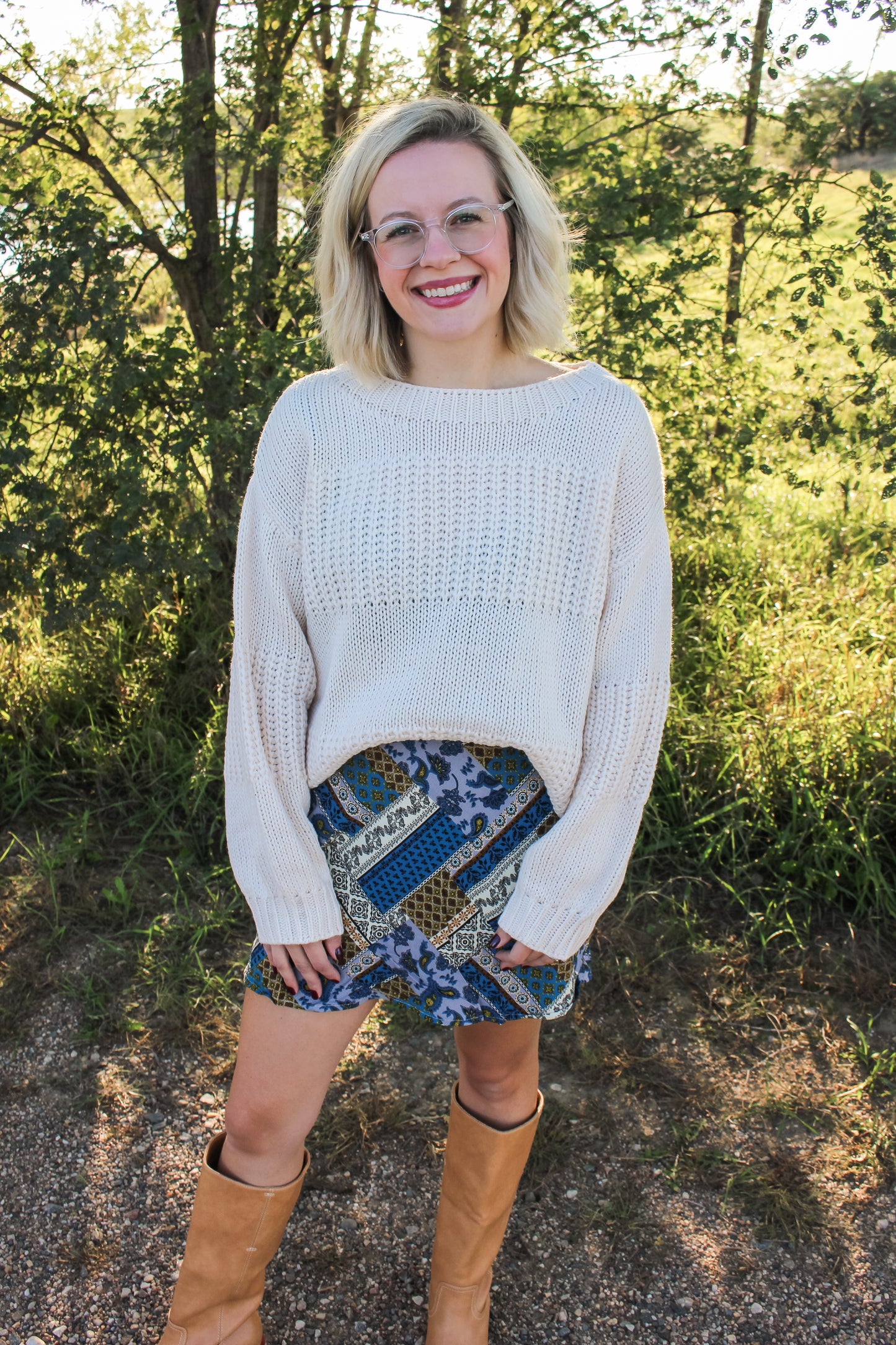 Hayride Honey Skirt