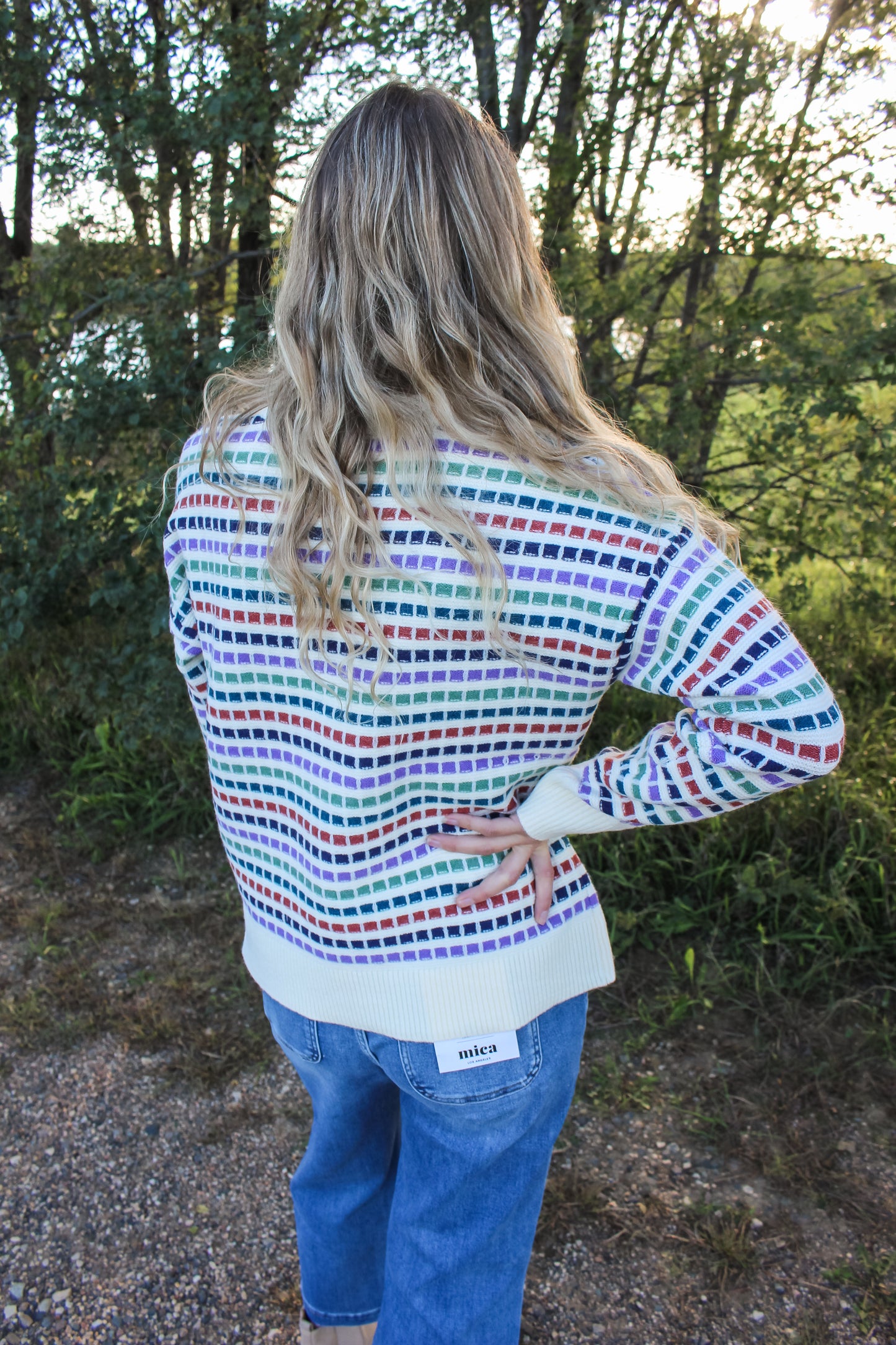 Lavender Lane Sweater