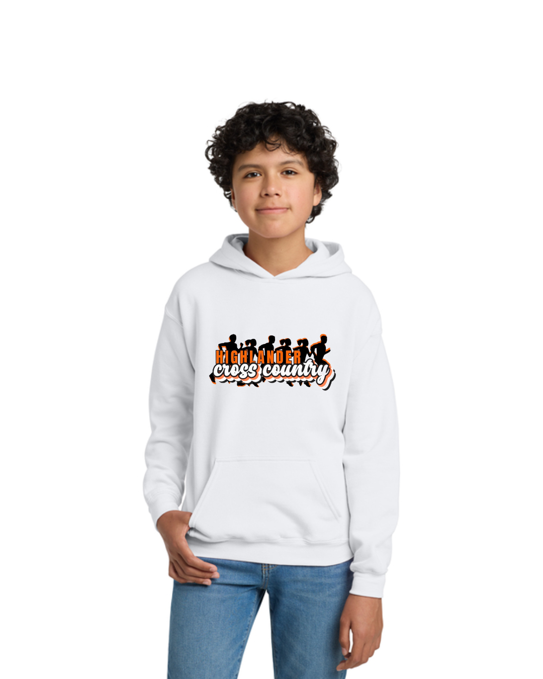 Youth White Hooded Sweatshirt **PREORDER**