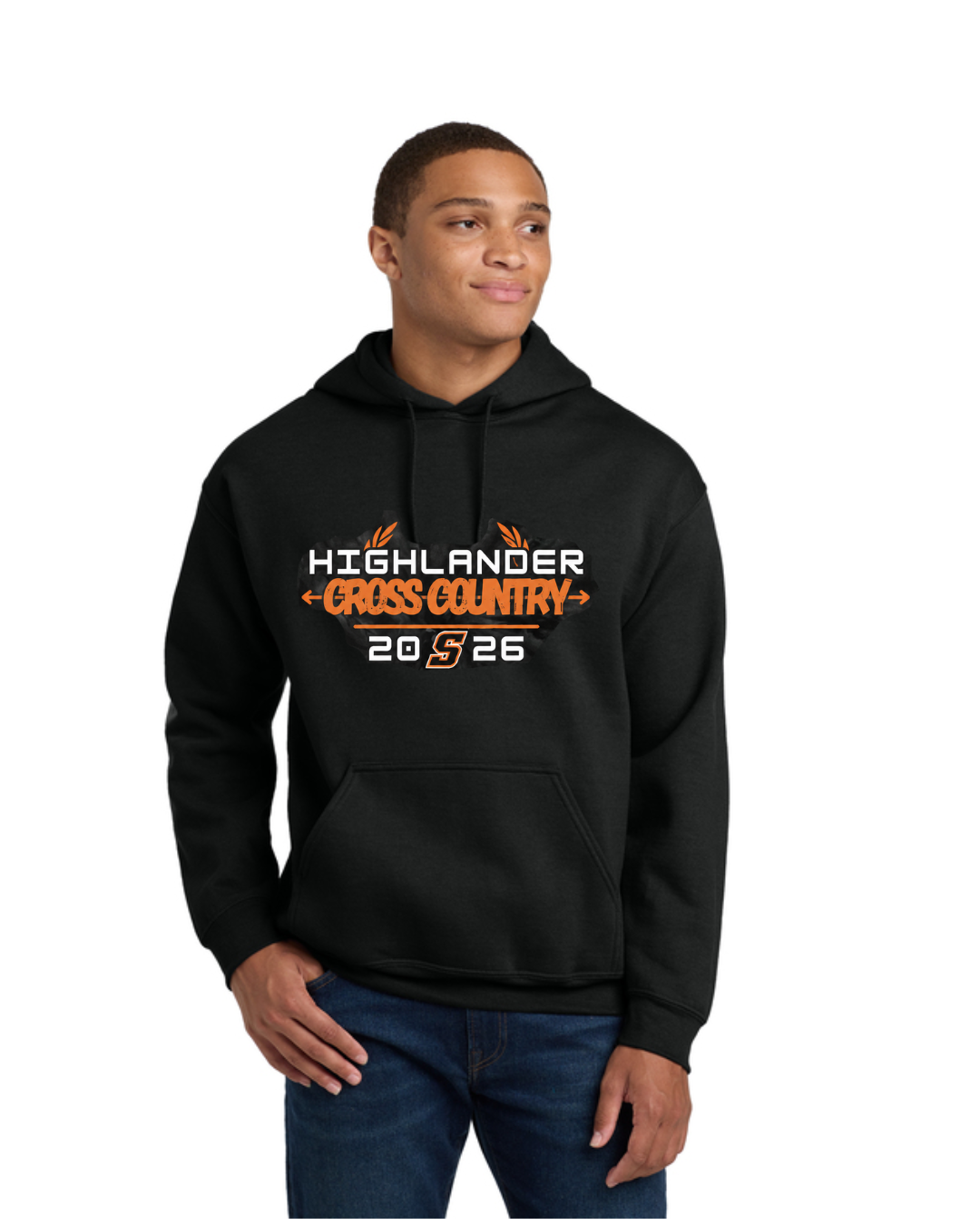Adult Black Hooded Sweatshirt **PREORDER**