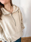 Easy Going Hoodie (Cream) (S-XL)