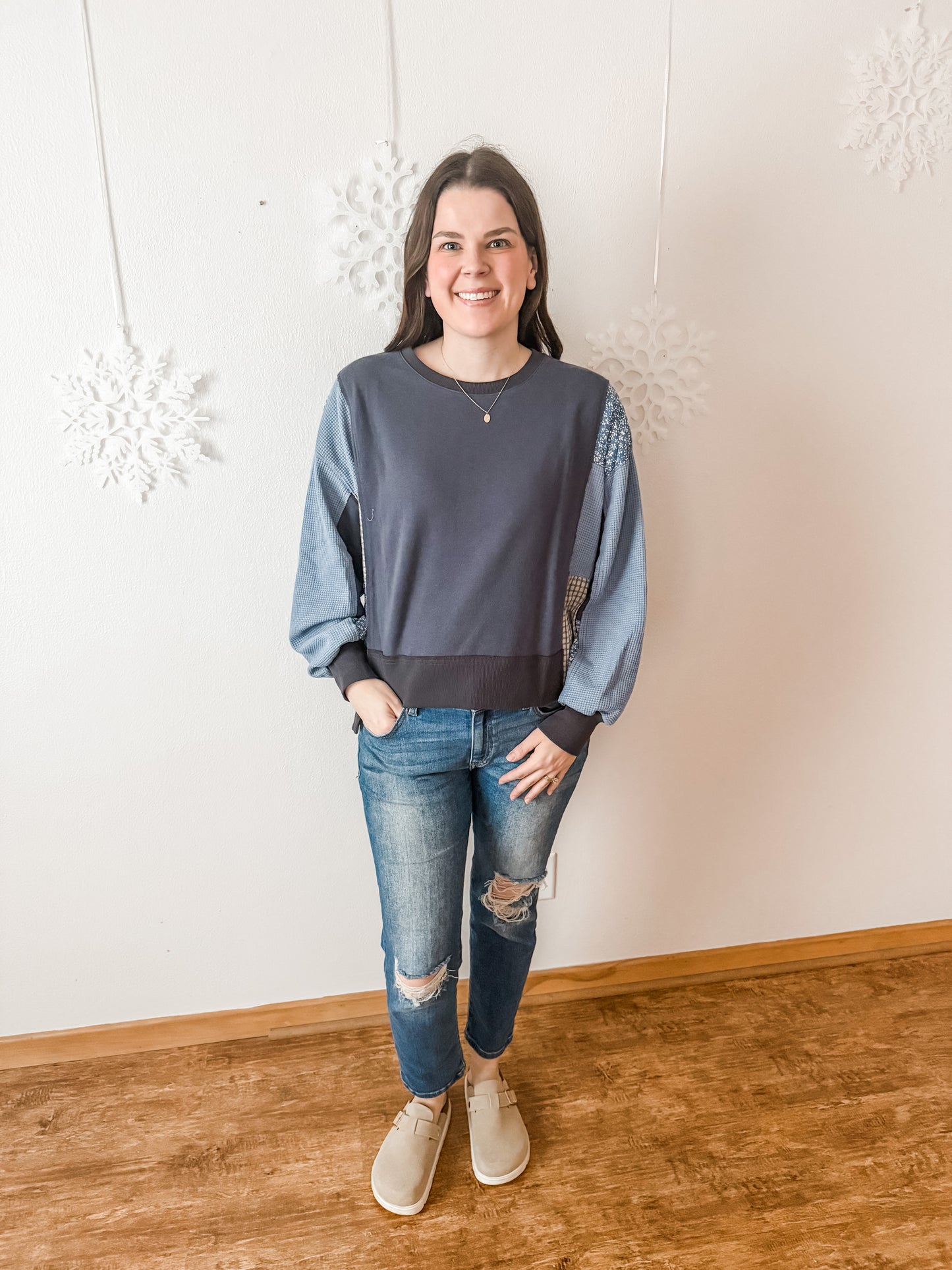 Whimsical Winter Top