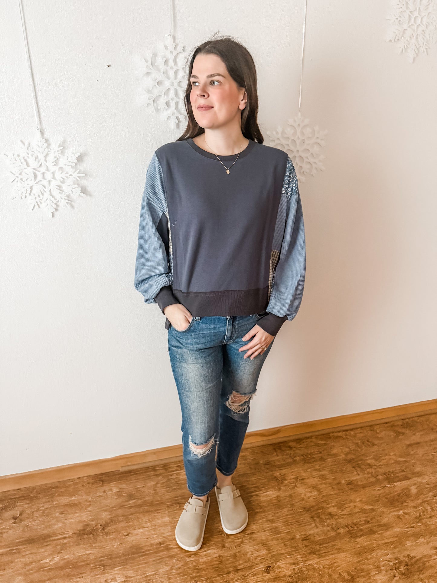 Whimsical Winter Top