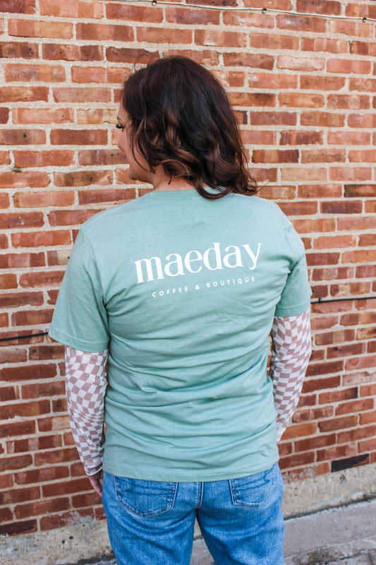 Floral Maeday Graphic Tee