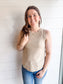 [Thread & Supply] Take Me To The Lake Tank (Taupe)