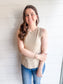 [Thread & Supply] Take Me To The Lake Tank (Taupe)